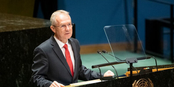 Csaba Kőrösi, UN President UNGA 77 220922