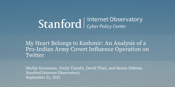 Sanford Kashmir Twitter Report 300922