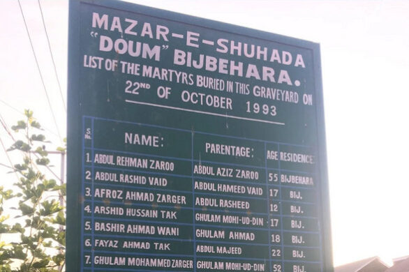 Bijbehara Massacre 1993 22122