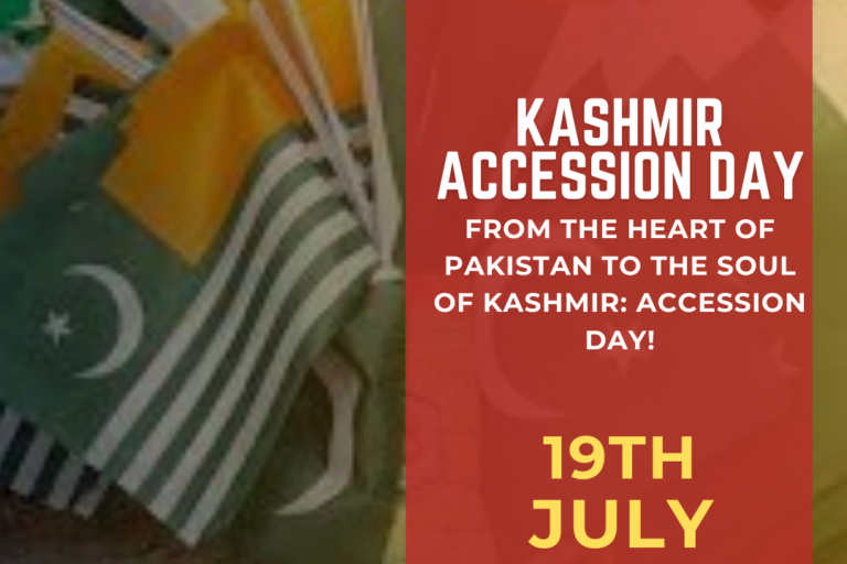 Kashmir Accession Day to Pakistan 19 July Kashmir Accession to Pakistan 1947